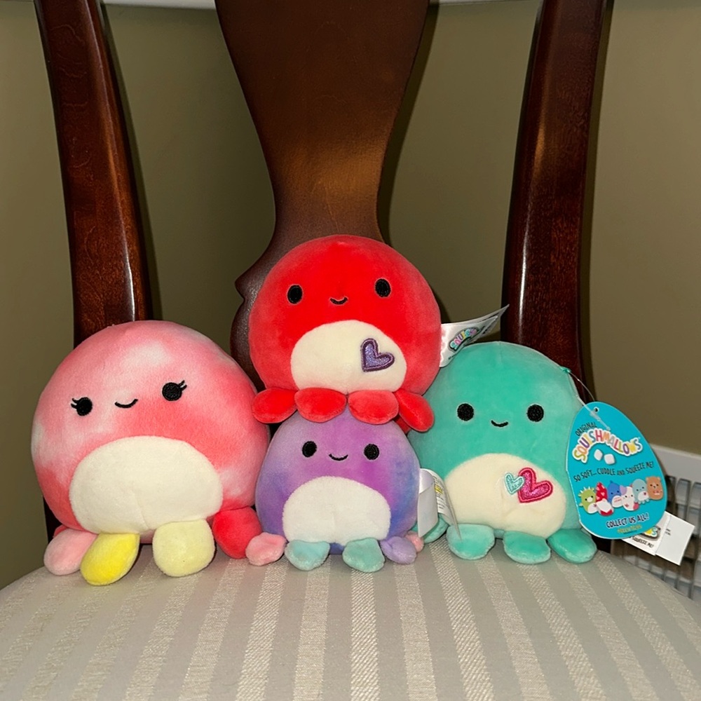 Squishmallow Octopus Bundle